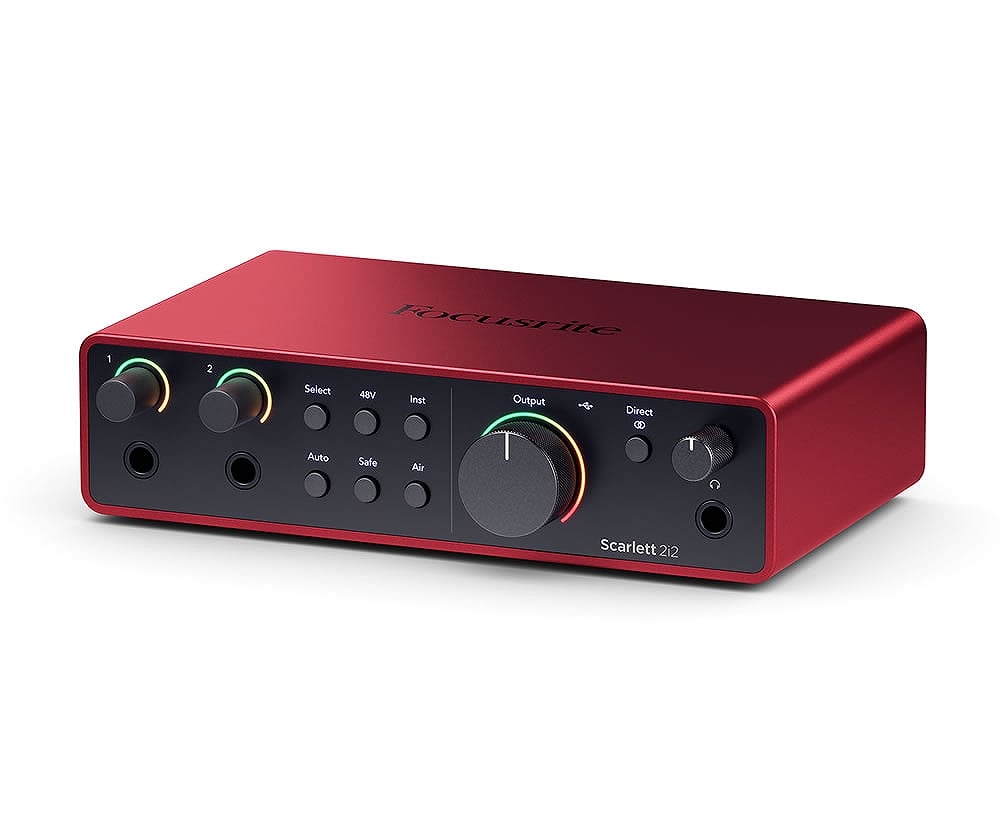 Focusrite フォーカスライト Scarlett 2i2 (4th Gen) 2in 2out オーディオインターフェース
