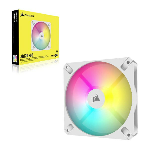 Corsair AR120 RGB White ARGB/iCUE Single Pack CO-9050168-WW