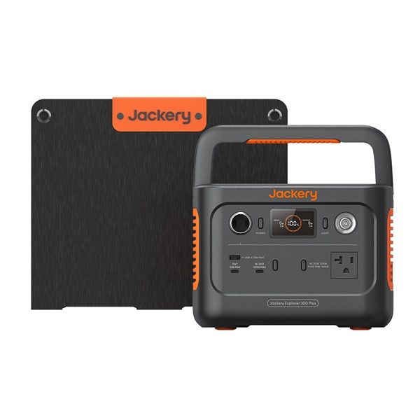 Jackeryポータブル電源 300Plus|定格出力300w・リュックに入る