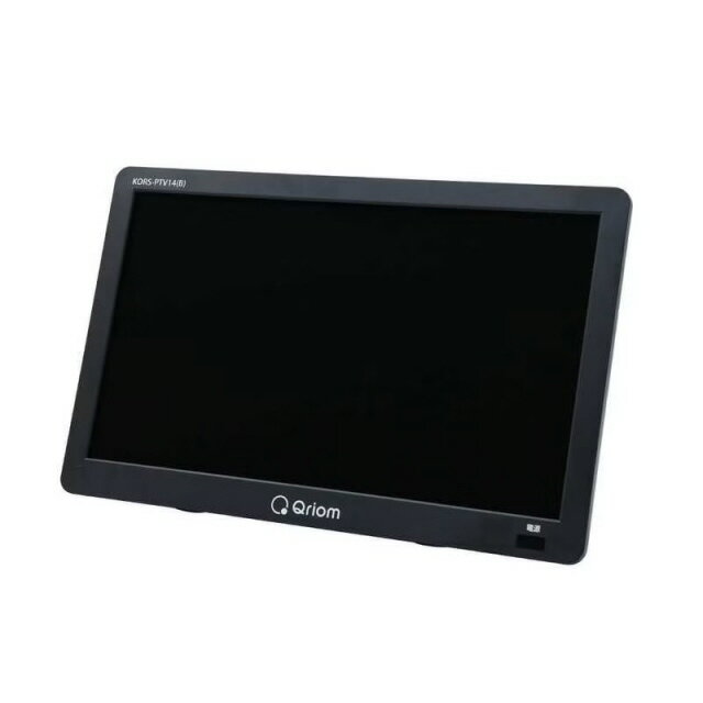 14型　ポータブルTV　TEES　PTV-140-BK Amazon | TEES 14型ポータブルテレビ PTV-140-BK | ノーブランド