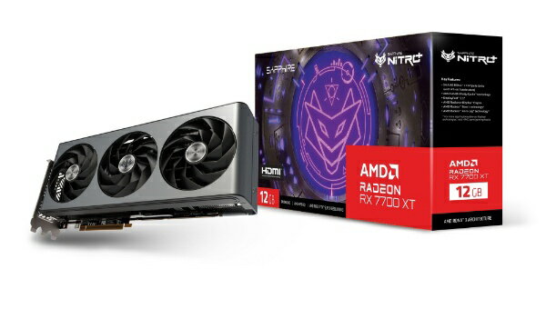 グラフィックボード・グラボ・ビデオカード ASRock OC Radeon RX 7700 XT 12GB ASRock > AMD Radeon™ RX 7700 XT Steel Legend 12GB OC