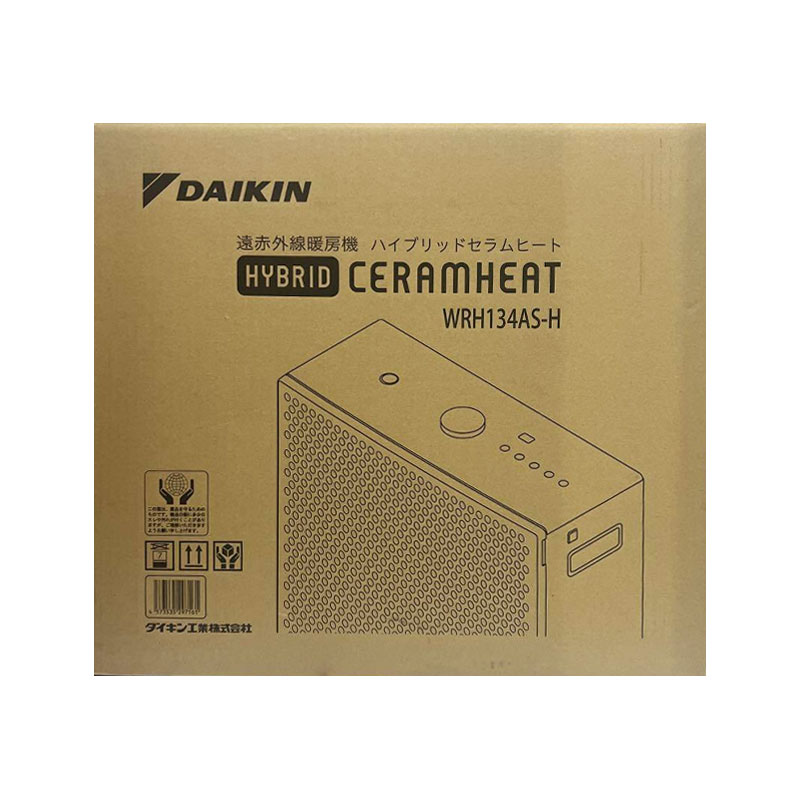楽天市場】ダイキン工業 DAIKIN ハイブリッドセラムヒート WRH135AS-H