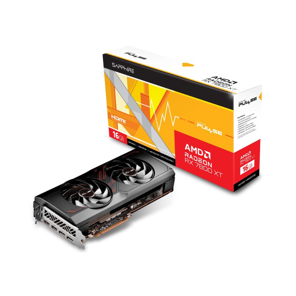 SAPPHIRE グラフィックボード SAPPHIRE PULSE Radeon RX 7800 XT GAMING 16GB GDDR6 SAP-PULSERX7800XT16GB/11330-02-20G