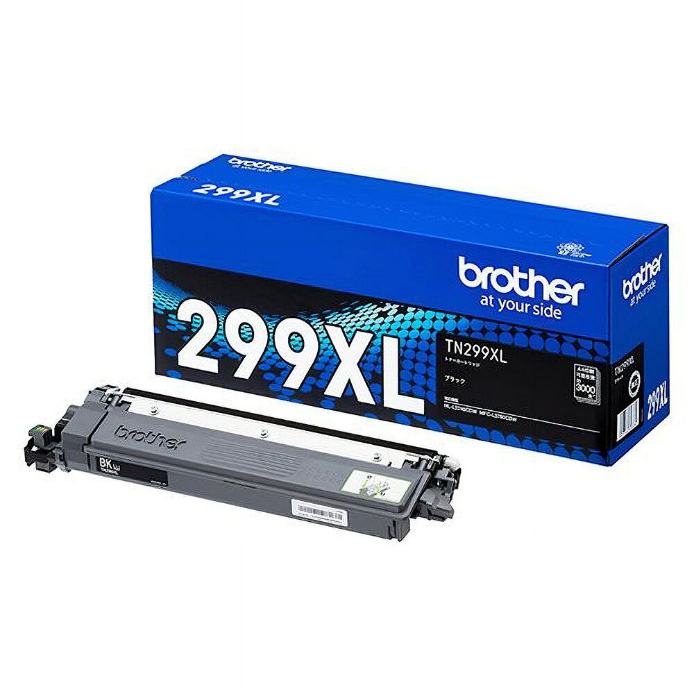 ブラザー　brother　(ブラザー純正)トナーカートリッジ 対応型番：HL-L3240CDW、MFC-L3780CDW トナーカートリッジ　TN299XLBK