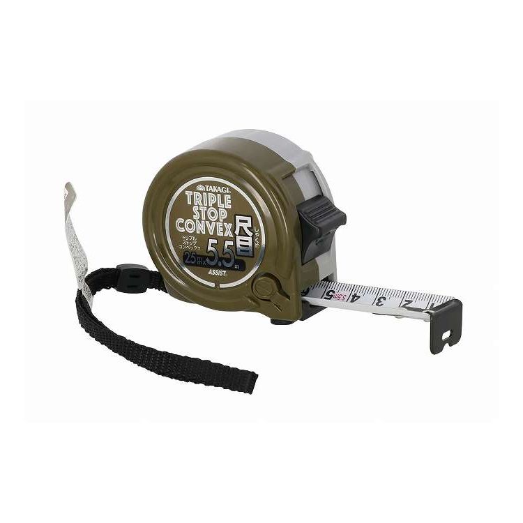 TAKAGI トリプルストップコンベ25×5.5尺目 高儀 4907052423398 ストップコンベ 計測 測定 便利 コンパクト 軽量 効率的 多機能 安定性 高精度 簡単操作 持ち運び便利 ストップ可能 タイムセーバー 作業効率アップ 精密計測 耐久性 省スペース 使いやすい プロ仕様