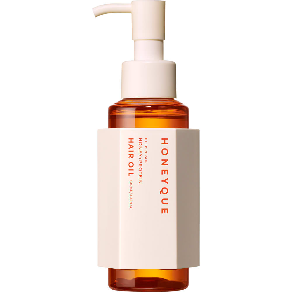 ヘアオイル ハニーク ディープリペア カスタムヘアオイル エクストラモイスト スリーク はちみつ 蜜髪 100mL HONEYQUE 金木犀