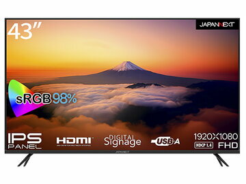 JAPANNEXT 液晶モニター JN-IPS43FHD-U
