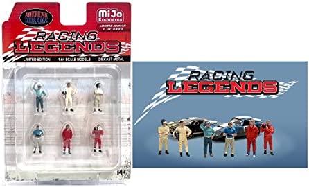 ティーケー・プランニング アメリカン ジオラマ レーシング レジェンド ドライバー フィギア AD-76503MJ