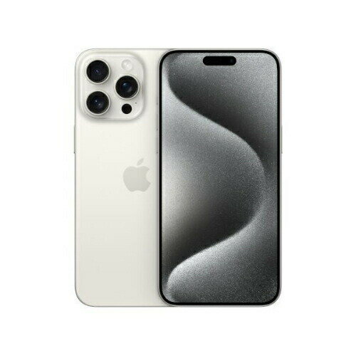 Apple アップル iPhone15 Pro Max 256GB ホワイトチタニウム MU6Q3J A SIMフリー