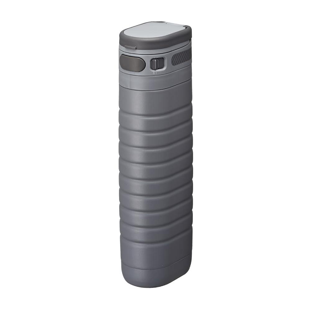 ドウシシャ suttoワンタッチボトル 380ml DOSHISHA グレー STOB380GY
