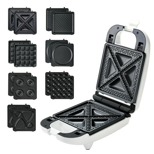 楽天市場】和平フレイズ ラノー 着脱式ホットサンドメーカーW3枚組