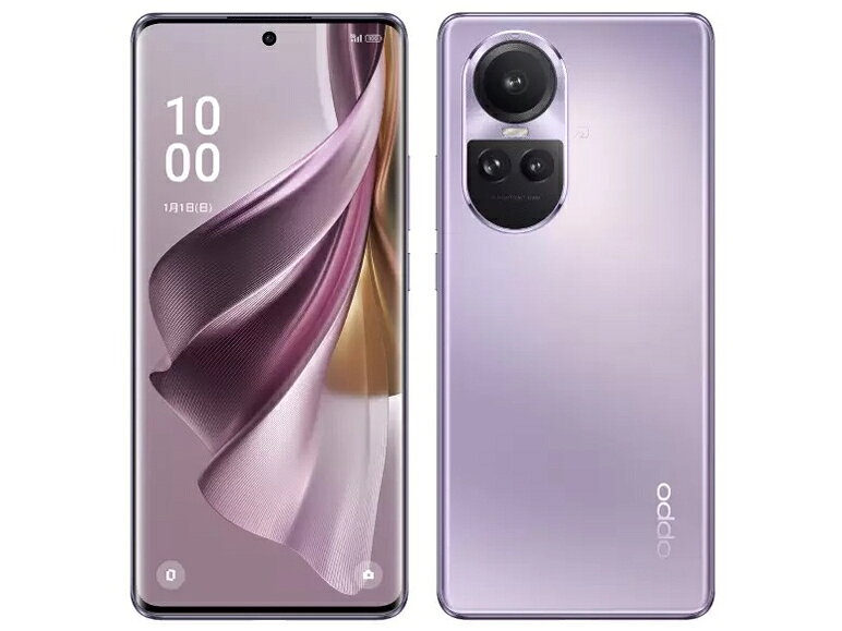 OPPO オッポ Reno10 Pro 5G 256GB グロッシーパープル A302OP Softbank SIMフリー