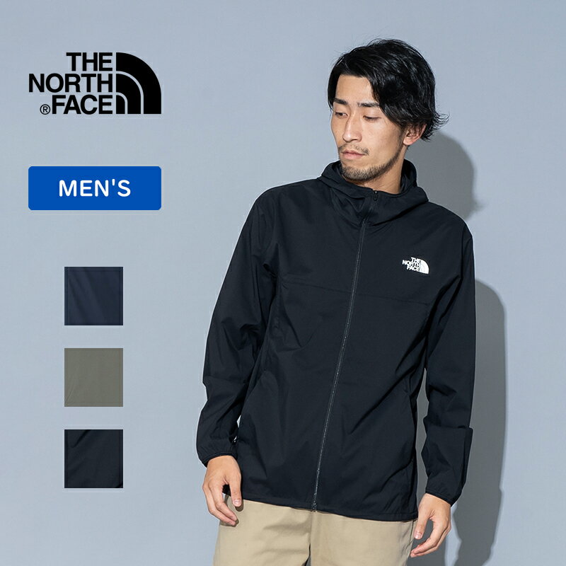 THE NORTH FACE ザ・ノース・フェイス ES エニータイム ウインド フーディ メンズ XL ブラック NP72385