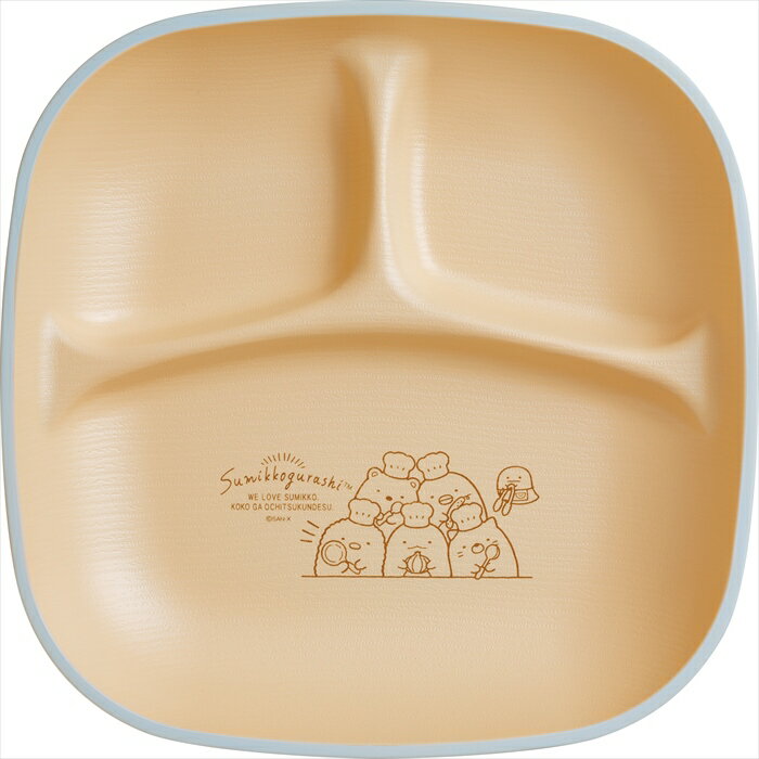 木目調スクエアプレート（すみっコぐらし）