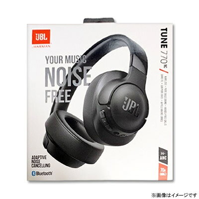 JBL ワイヤレスヘッドホン LIVE 770NC BLACK