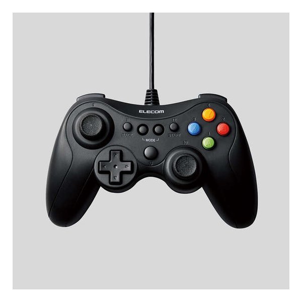 ELECOM 有線FPSゲームパッド JC-GP30XVBK
