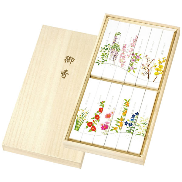 カメヤマ 名香 月の花 桐箱入