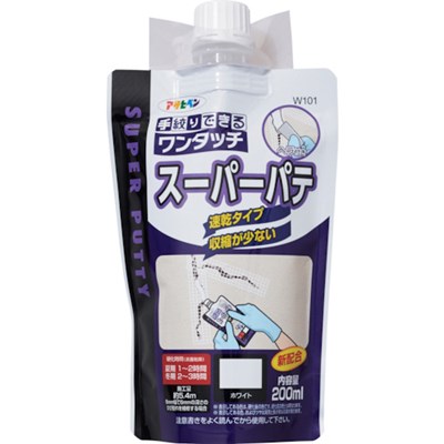 アサヒペン ワンタッチ スーパーパテ ホワイト