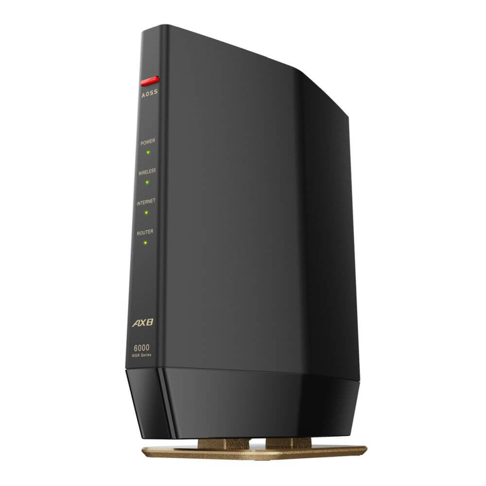 BUFFALO バッファローWi-Fi6中継機 WEX-5400AX6/D ３個 WEX-5400AX6 無線LAN中継機 11ax/ac/n/a/g/b 4803+573Mbps 1台