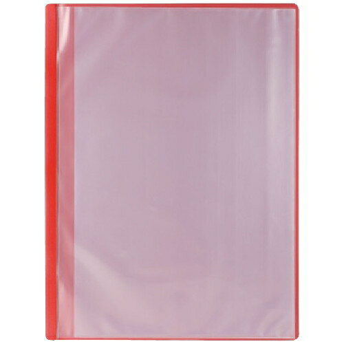 アーテック｜Artec 薄型クリアブックA4 横入れ 10ポケット レッド 5646