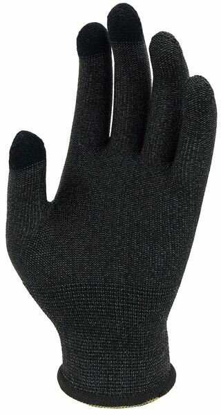 LINEクーポン有 直送 おたふく手袋 4970687291915 オタフク JW－145 タッチパネル インナーグローブ S 黒