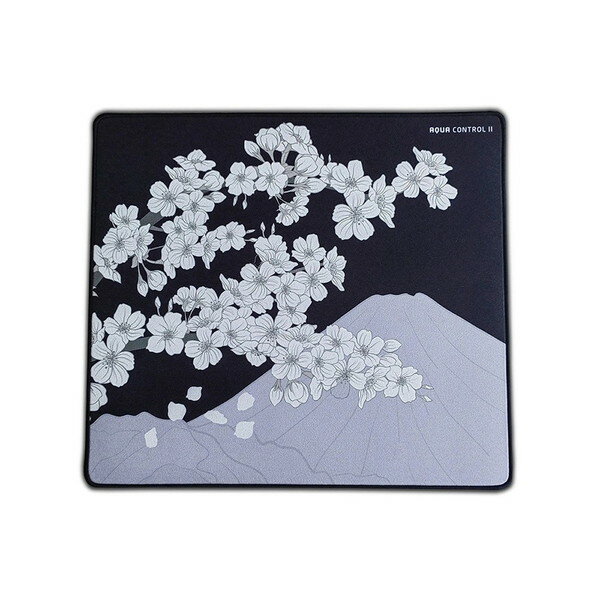 X-raypad｜エックスレイパッド ゲーミングマウスパッド 500x500x4mm Aqua Control II XLSサイズ Sakura Night xr-aqua-control2-sakura-night-xls