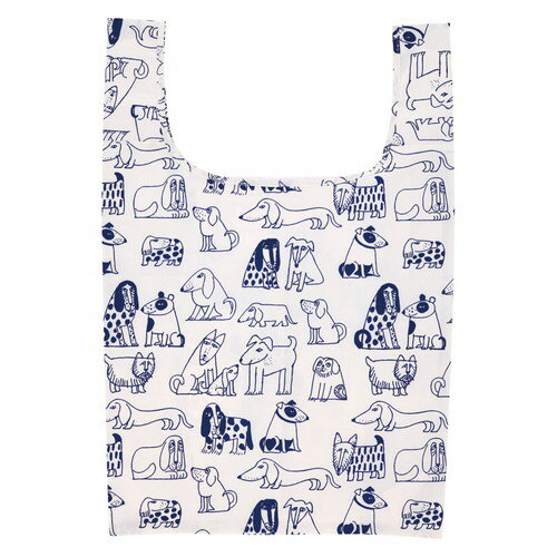 リサ ラーソン ショッピングバッグ エコバッグ スケッチキャットドッグ 丸眞