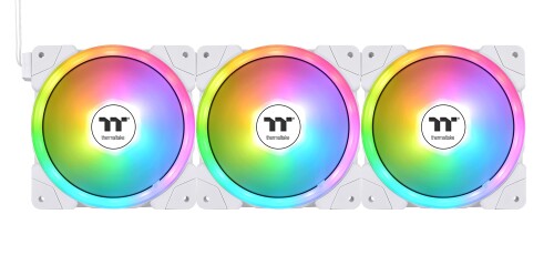 Thermaltake SWAFAN EX14 ARGB PC Cooling Fan White TT Premium Edition 3 Pack EX Syncシリーズ ホワイト CLF170PL14SWA
