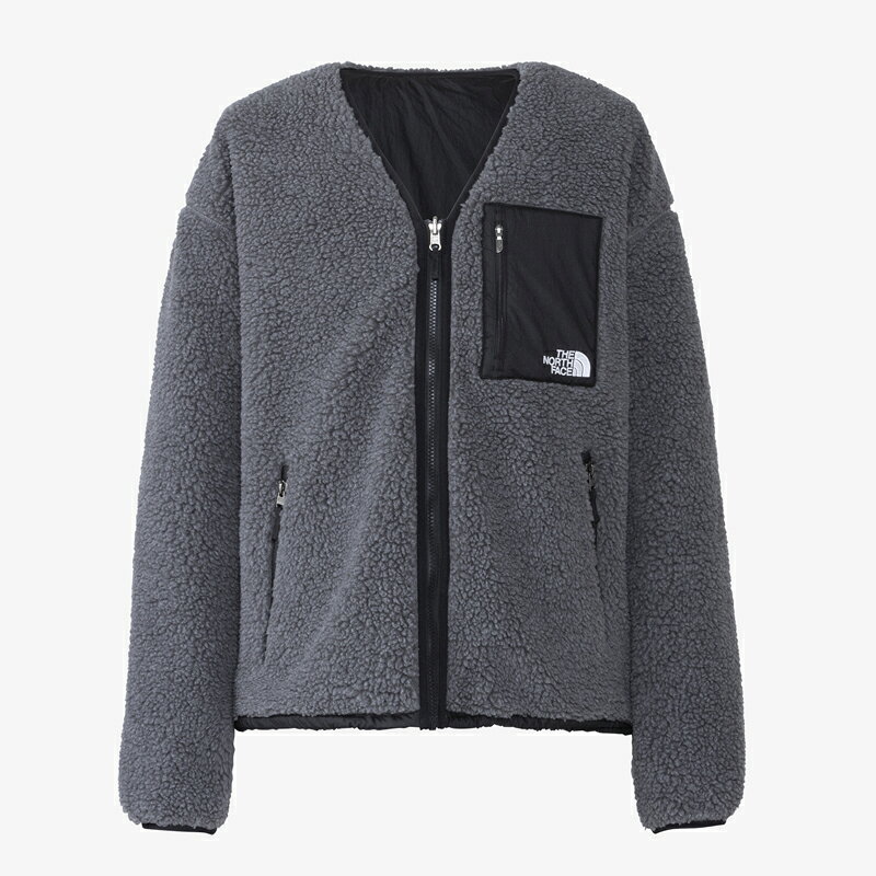 THE NORTH FACE ザ・ノース・フェイス RVSBL EXTM PILE CD リバーシブルエクストリームパイルカーディガン L ミックスチャコールグレー MK NP72334