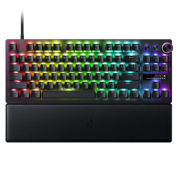 Razer ゲーミングキーボード＋リストレスト HUNTSMAN V3 PRO TENKEYLESS US