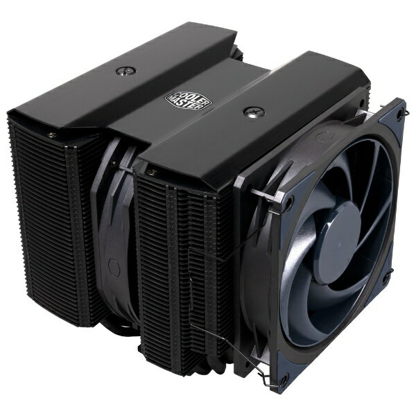 COOLER MASTER｜クーラーマスター CPUクーラー 135mm＋120mmファン LGA1700/1200/1156/1155/1151/1150・AM5/AM4 MasterAir MA824 Stealth ブラック MAM-D8PN-318PK-R1