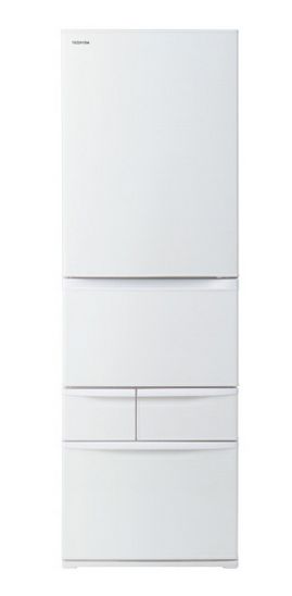 〖倉庫保管品〗 中古 東芝 TOSHIBA 5ドア冷蔵庫 冷凍冷蔵庫 右開き GR-P41GK 411L 2019年製 東芝（TOSHIBA） 5ドア冷蔵庫 GXKタイプ｜GR-Y41GXK(EW)｜[通販
