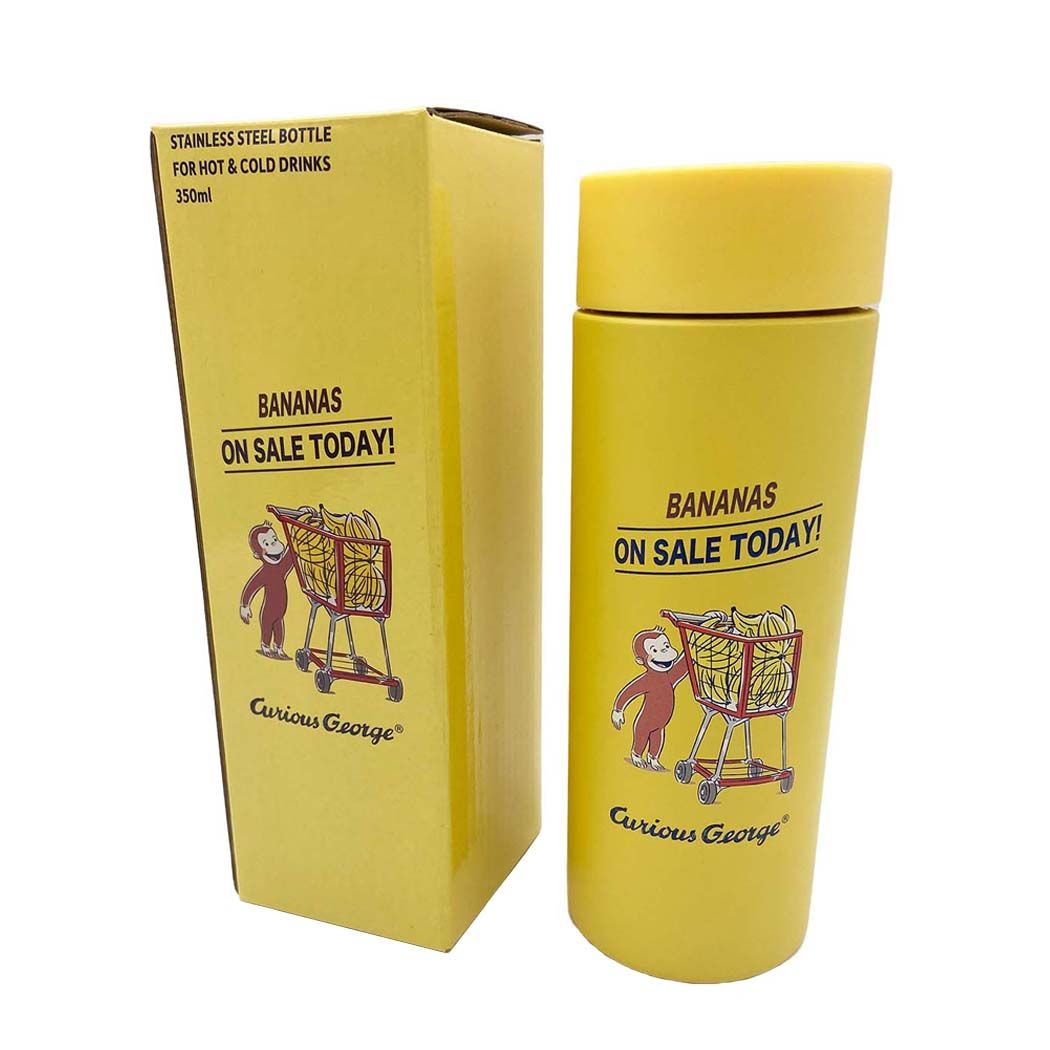 楽天市場】ロータスウィング おさるのジョージ 水筒 350mlステンレス