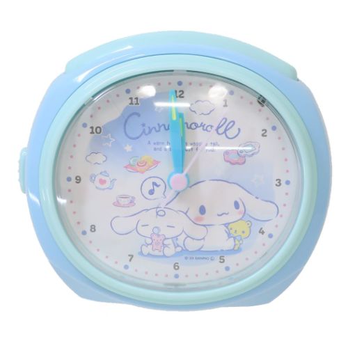 楽天市場】ツジセル シナモロール 目覚まし時計 連続秒針ベルアラーム