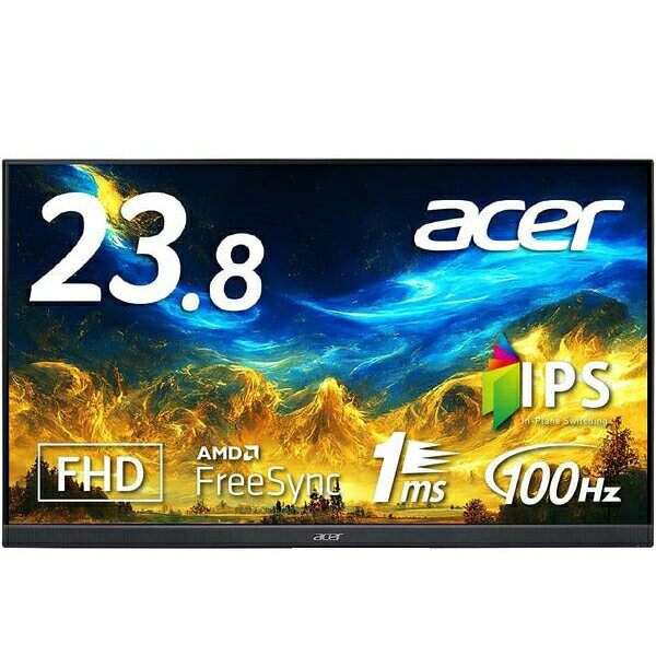 楽天市場】日本エイサー acer 液晶ディスプレイ V247YEBMIXV | 価格