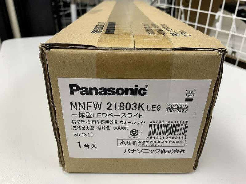 PANASONIC パナソニック 天井直付型 壁直付型 LED 電球色 ウォールライト ステンレス製 防湿型 防雨型 NNFW21803KLE9