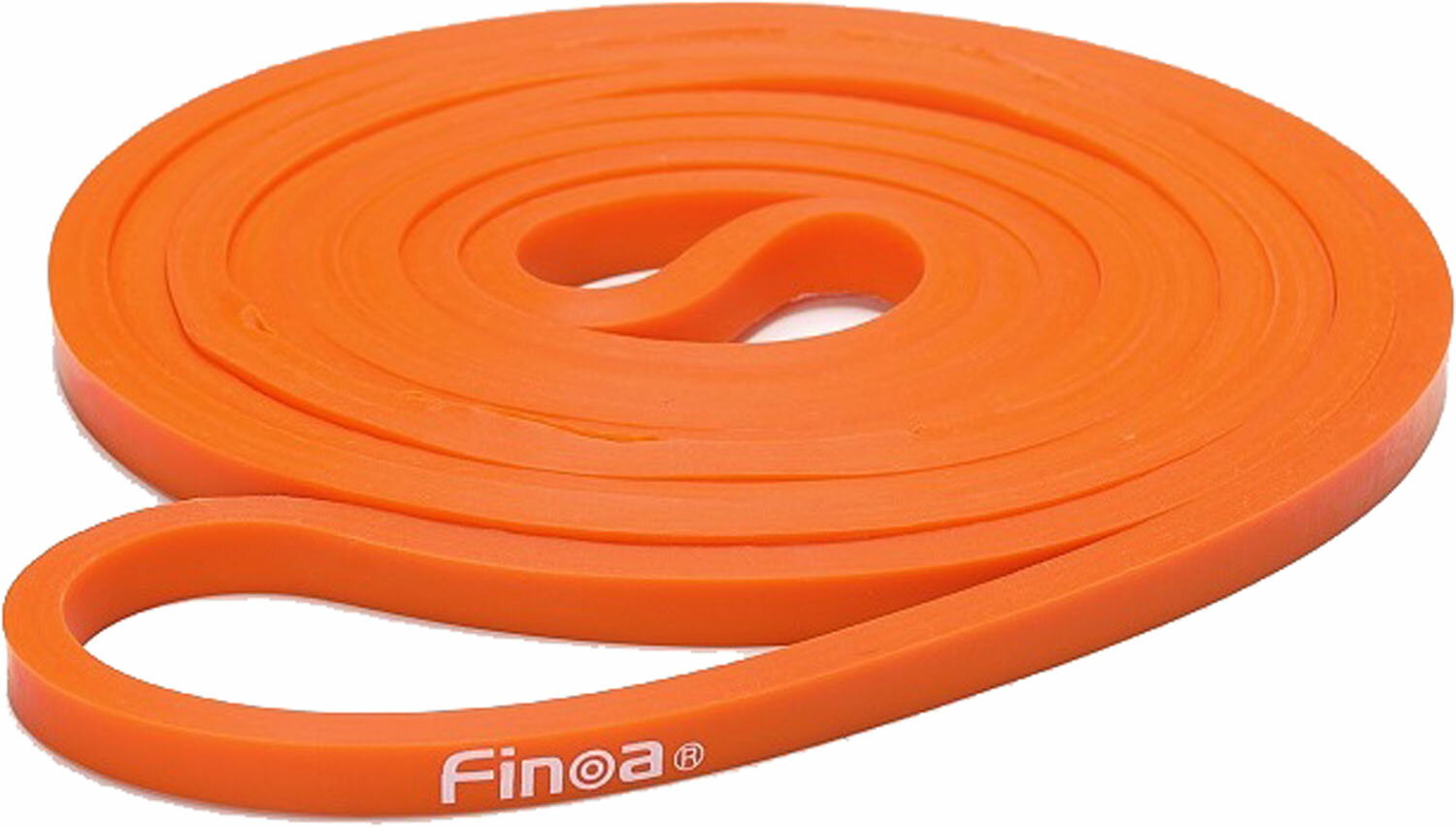 LINEクーポン有 22211 Finoa ボディメイクバンド オレンジ 強度範囲2－10kg