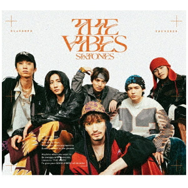 THE VIBES 初回盤B CD+DVD – SixTONES CD SixTONES