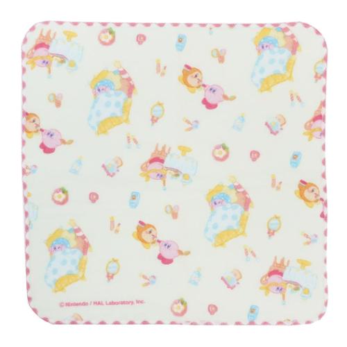 星のカービィ　カービィ・ハッピーモーニング　ガーゼミニタオル