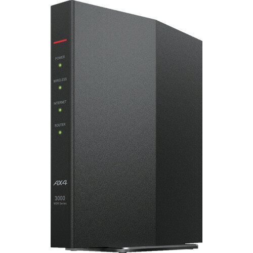 新品未使用】BUFFALO WSR-3000AX4P-BK Wi-Fi 6ルータ 楽天市場】バッファロー BUFFALO 無線LANルーター WSR-3000AX4P-BK