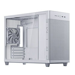 ASUS｜エイスース PCケース Micro ATX /Mini-ITX Prime AP201 Tempered Glass MicroATX Case ASUS PRIME CASE TG WHITE EDITION ホワイト