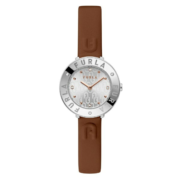 フルラ｜FURLA フルラ エッセンシャル FURLA ESSENTIAL 2年保証 ブラウン/シルバー WW00004015L1
