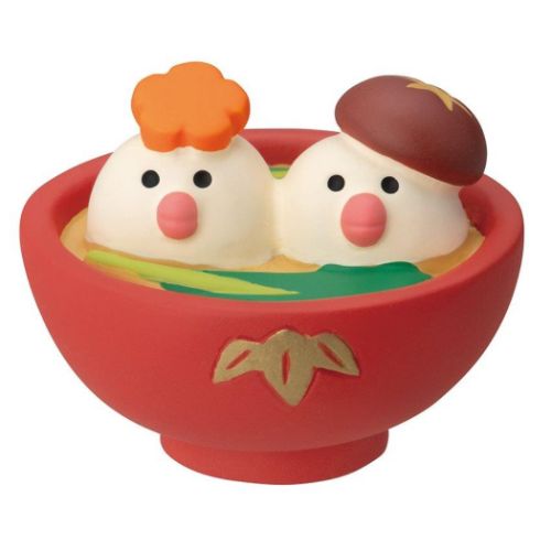 福寄せカーニバル マスコット 文鳥お雑煮 concombre デコレ おしゃれ グッズ