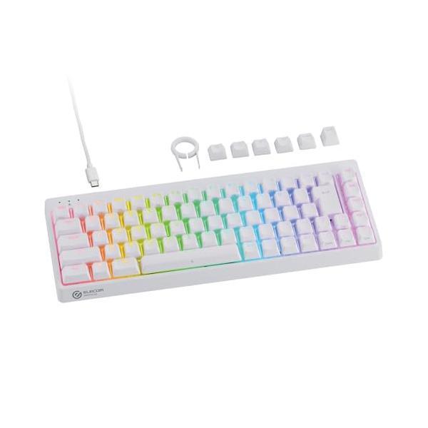 エレコム ゲーミングキーボード V-custom VK300S ホワイト Amazon.co.jp: エレコム ゲーミングキーボード V-custom VK300S