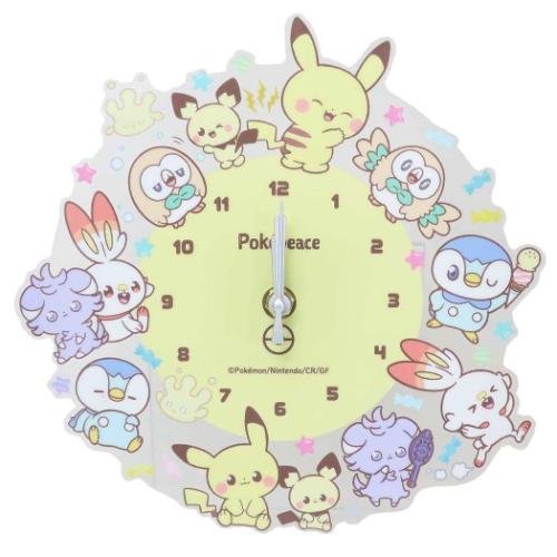 楽天市場】ティーズファクトリー ポケモン アイコンウォールクロック