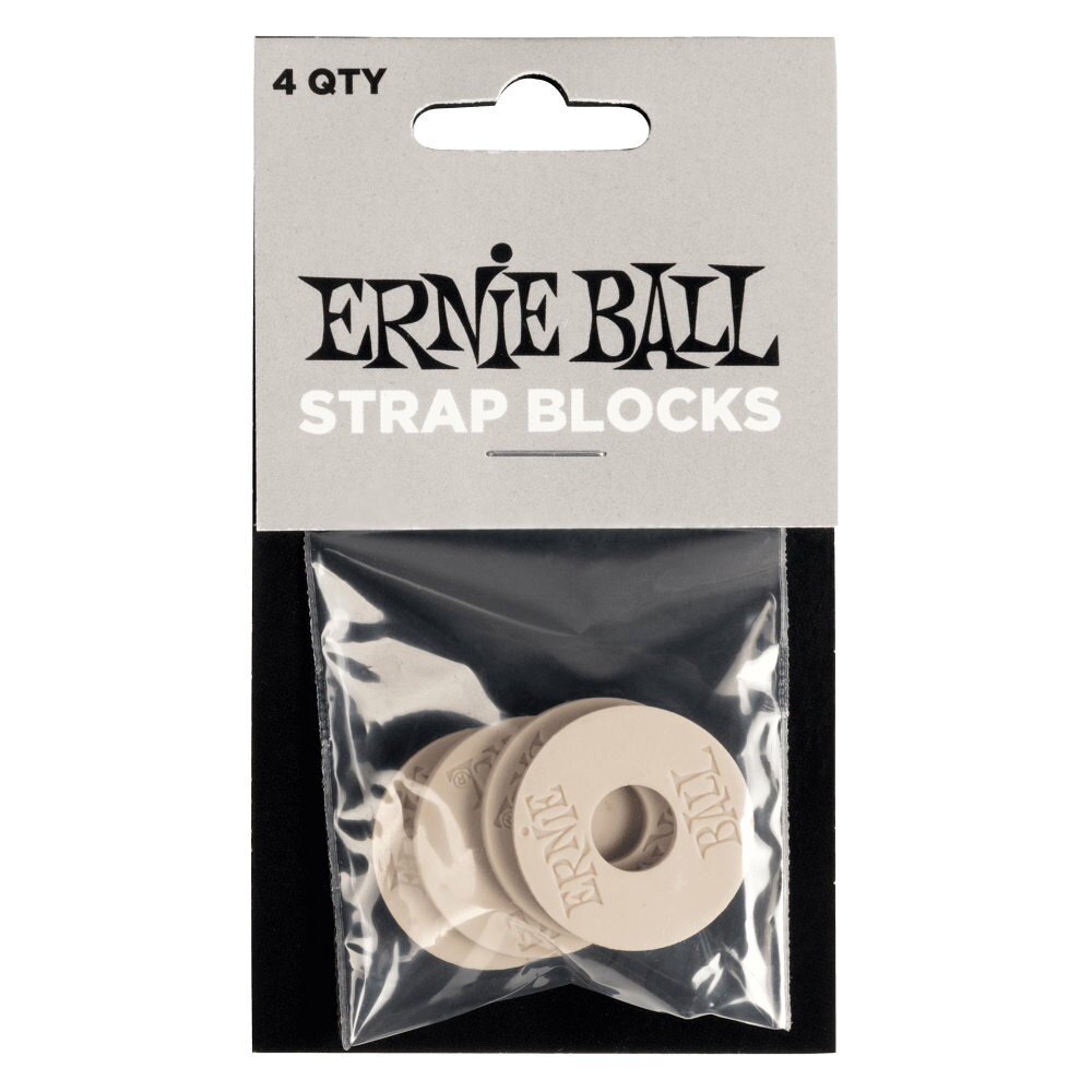 ERNIE BALL 5625 落下防止 ストラップ・ブロック STRAP BLOCKS グレー