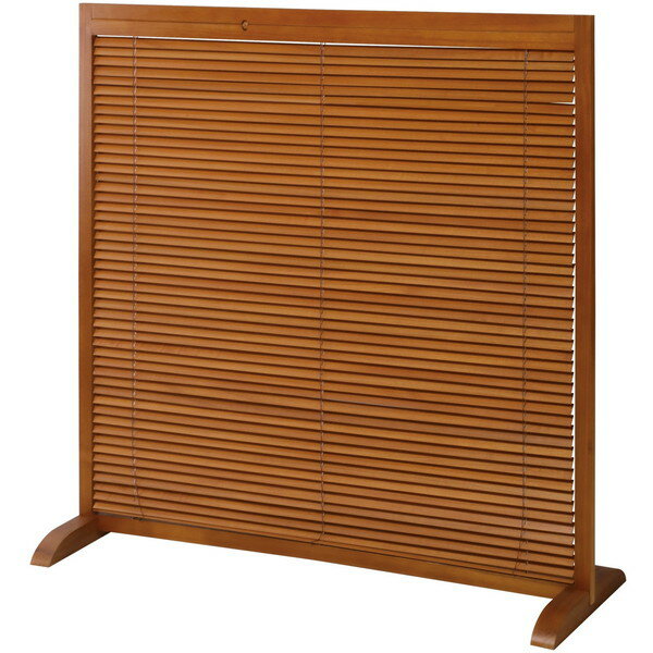 弘益 衝立1連 ミディアムブラウン