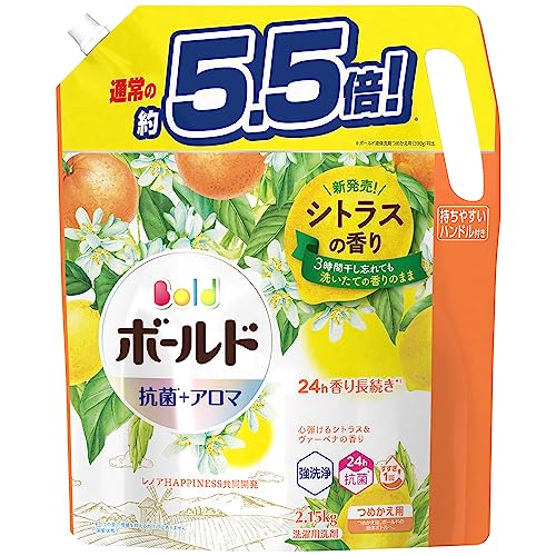 ボールド ジェルボール シトラス 詰替え 超メガジャンボ 87個×6袋 ボールド P＆G ジェルボール 4D 超メガジャンボサイズ 87個入