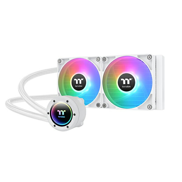 Thermaltake｜サーマルテイク 水冷一体型CPUクーラー TH ARGB Sync V2 240 ホワイト CL-W364-PL12SW-A