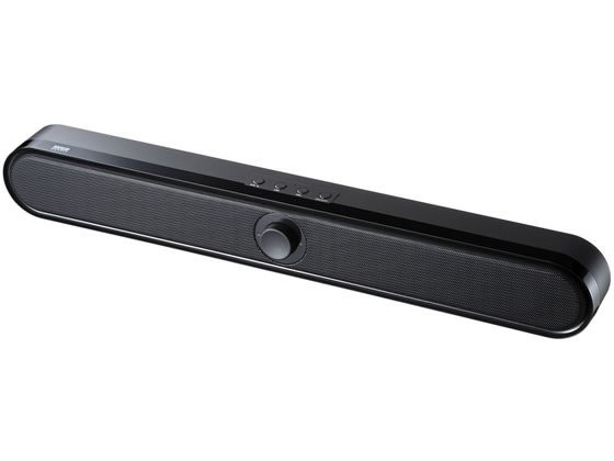 SANWA SUPPLY Bluetooth対応スリムサウンドバースピーカー MM-SPSBA4